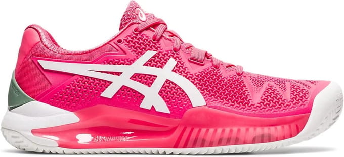 Asics Tennisschoenen Resolution 8 Clay - Dames - Rose