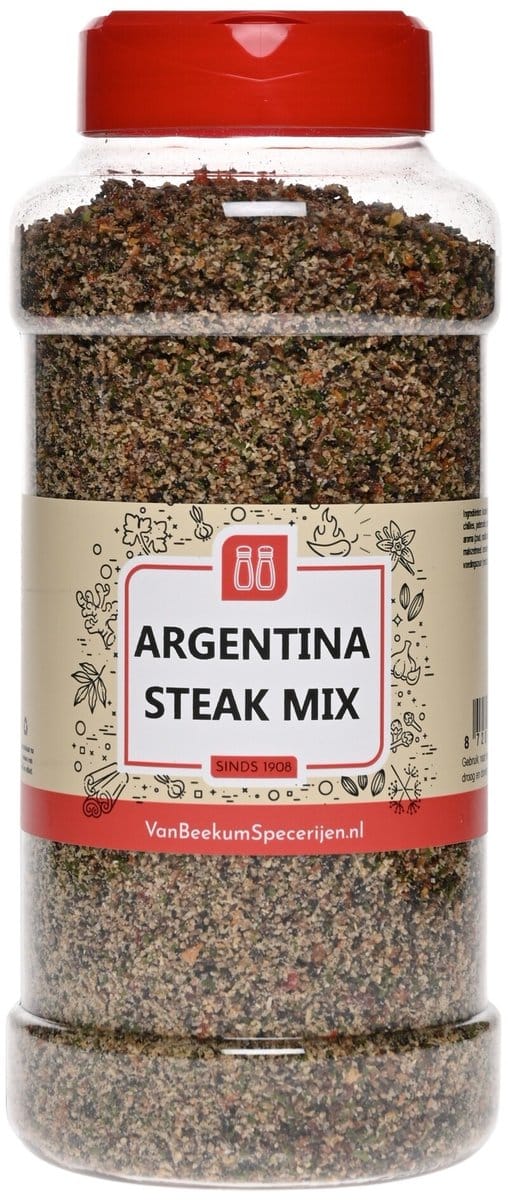 Van Beekum Specerijen - Argentina Steak Mix - Strooibus 450 Gram