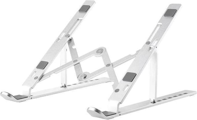 Laptop standaard - Opvouwbaar - Aluminium - t/m 15 inch - Allteq