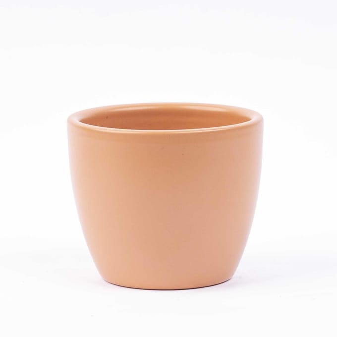 Toscana Mat - Mini plantenpot - Bol pot terracotta - Ø 6 cm ↑ 6 cm