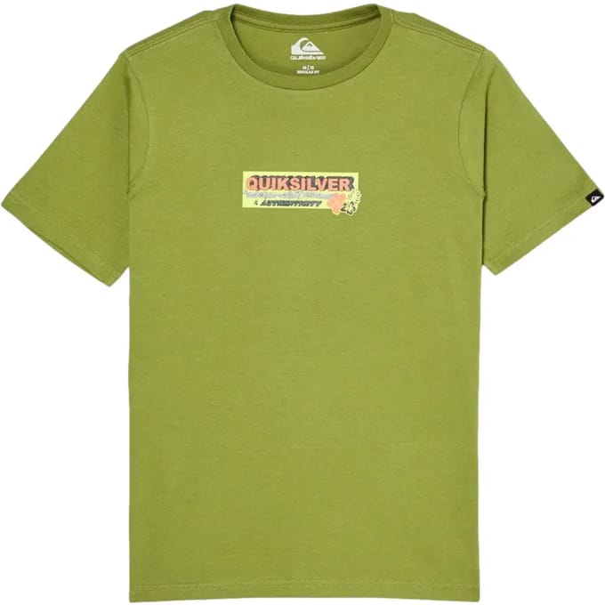 Quiksilver Specialize T-shirt Met Korte Mouwen Groen 16 Years Jongen