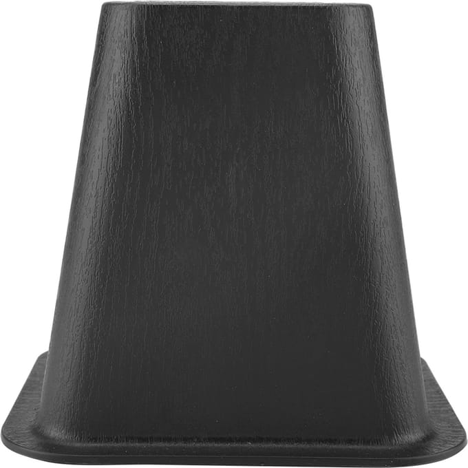 Zwarte Meubelverhogers Set van 4 Voor Bed Stoel Bureau Tafel zwart
