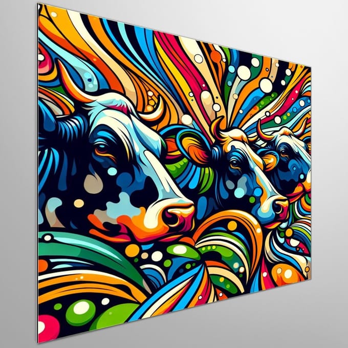 Kunstprint | Wanddecoratie | Dibond | 20 × 20 cm