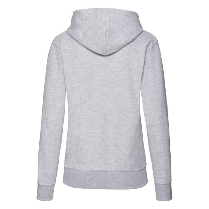 Fruit of the Loom Dames/Dames Heather Classic Hoodie (Heide Grijs)