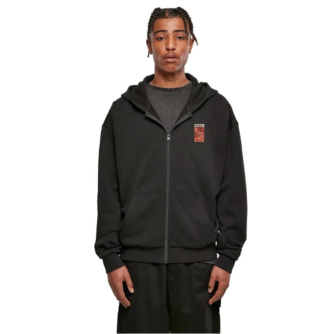 Oversized sweatshirt met capuchon Upscale Puffer Peace