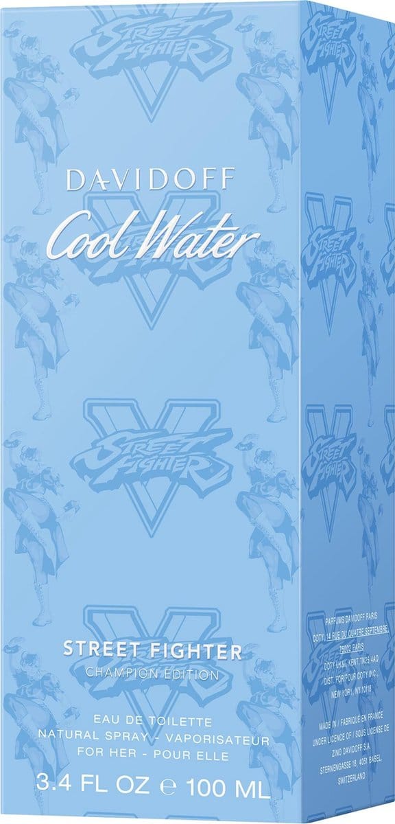 Davidoff Cool Water Summer Street Fighter Champion Edition - Eau de toilette - Damesgeur - 100 ml
