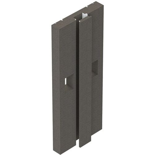 Schedel wall module with installation shaft, room-high for shower area 250 x 100 x 17.5 cm VISION0019