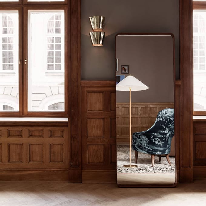 GUBI Tynell Collection 9602 Vloerlamp Canvas Lampenkap