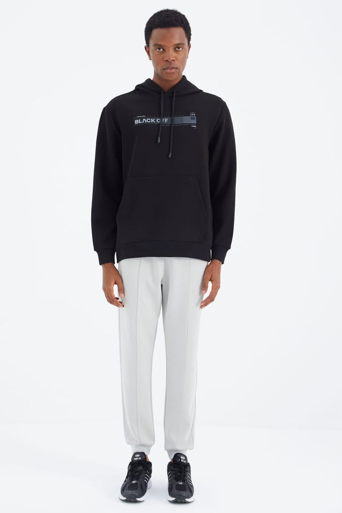 Heren Regular-Fit 3-Thread Fleece Joggingbroek