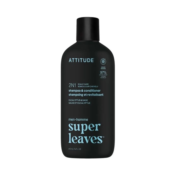Shampoo 2 in 1 Attitude Super Leaves Eucalyptus & Sage