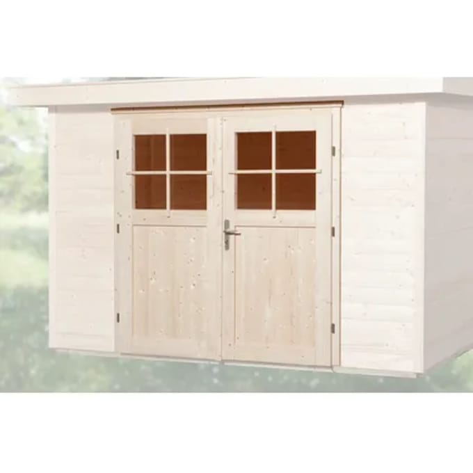 Weka Extra Dubbele Deur Onbehandeld Wanden 45mm