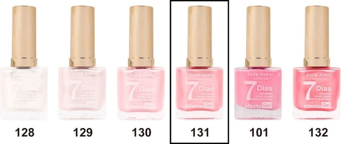 Easy Paris - Nagellak - Parelmoer Roze - 1 flesje met 13 ml inhoud - Nummer 131