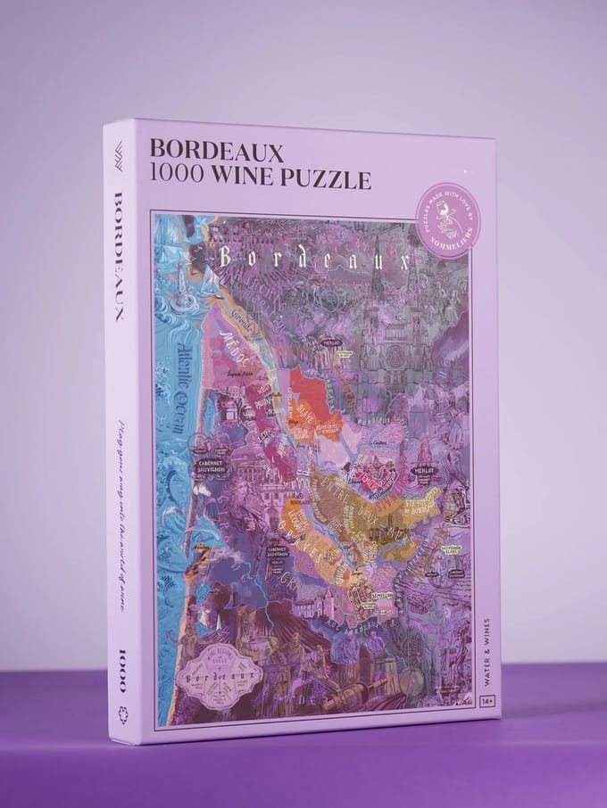 Water & Wines - Wijnpuzzel - Bordeaux