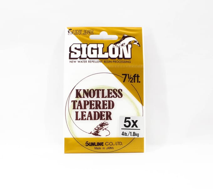 Sunline Bas de Ligne Dégressif Siglon Nylon 7.5 FT 5X (2279) pur