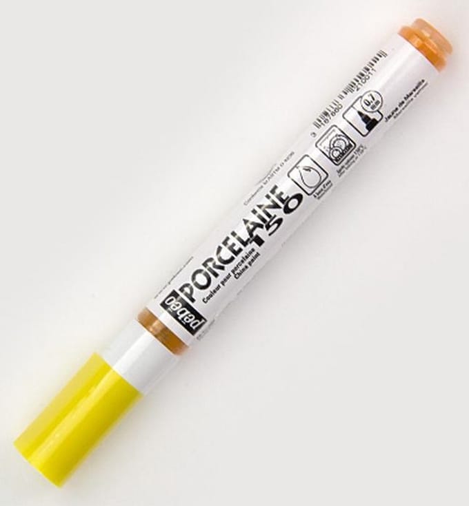 Pebeo Porcelaine |Marseille Yellow - stift 0,7mm
