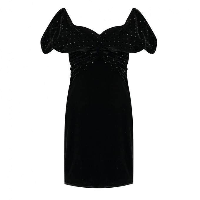 Harper & Yve Eloise-dr Dames - Jurk - Zwart - Maat S