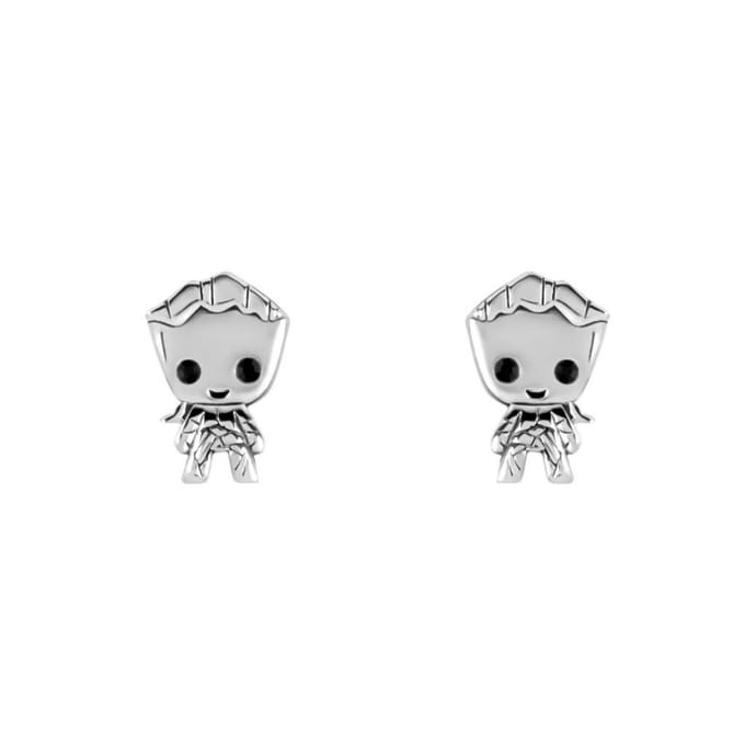 Groot Sterling Zilver Oorbellen - Marvel - Peershardy