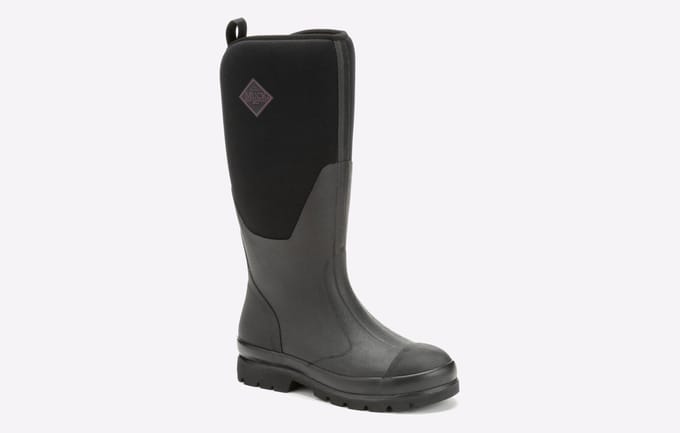 Muck Boots Chore Classic Tall Rubberen Zwarte Regenlaarzen