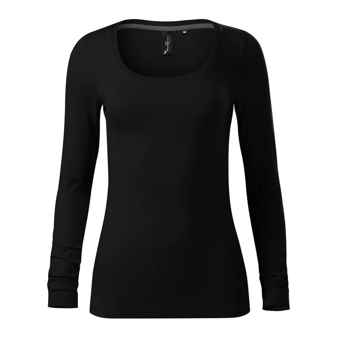 Dames-T-shirt met lange mouwen Malfini Premium Brave 156
