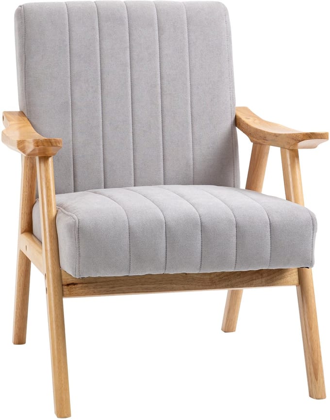 HOMCOM Polstersessel mit Armlehne 839-591V00