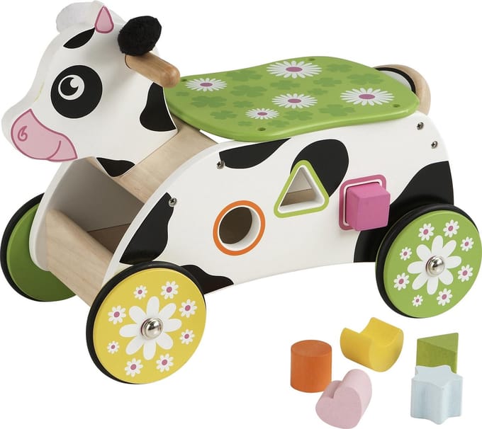Primi Passi - Loop en sorteerwagen Koe