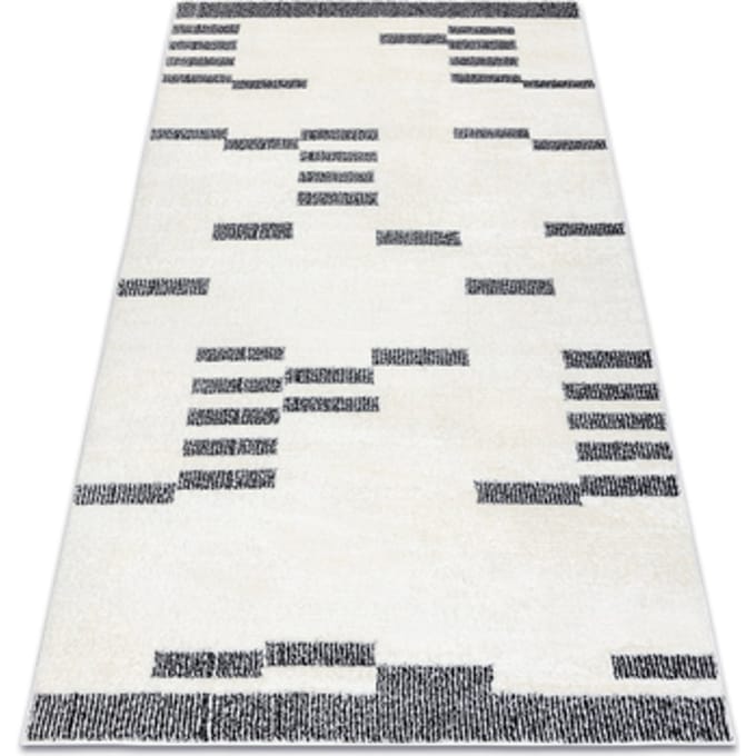 Kleden Rugsx Tapijt modern MODE 8511 geometrisch creme / 80x150 cm