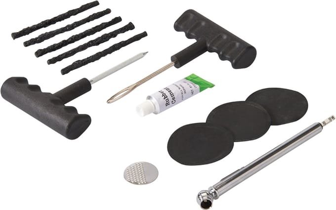 Silverline Complete bandenreparatieset voor auto, motor en scooter - 38-delig