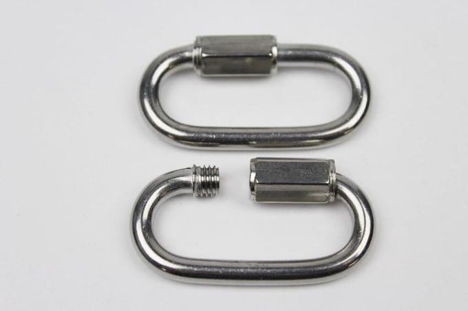 Starx snelsluitring - Ø 6 mm - RVS