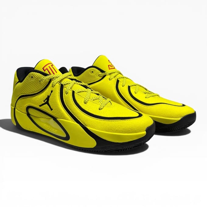 Jordan Tantun 4 - Sneakers - Heren - Geel / Zwart