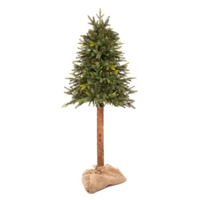 Springos Kunstkerstboom Op Stam | Dennenhout | 150 cm | Zonder Verlichting