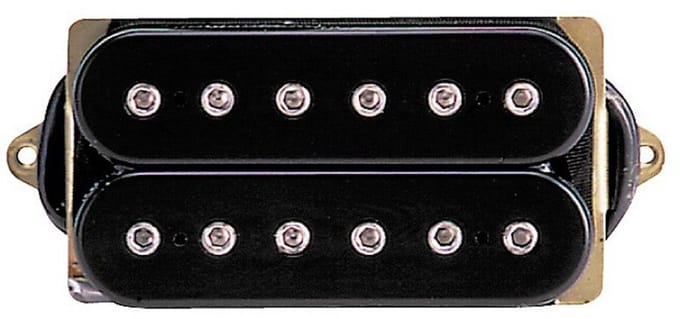 DiMarzio DP100F BK Super Distortion Bridge F Spaced - Humbucker pickup voor gitaren