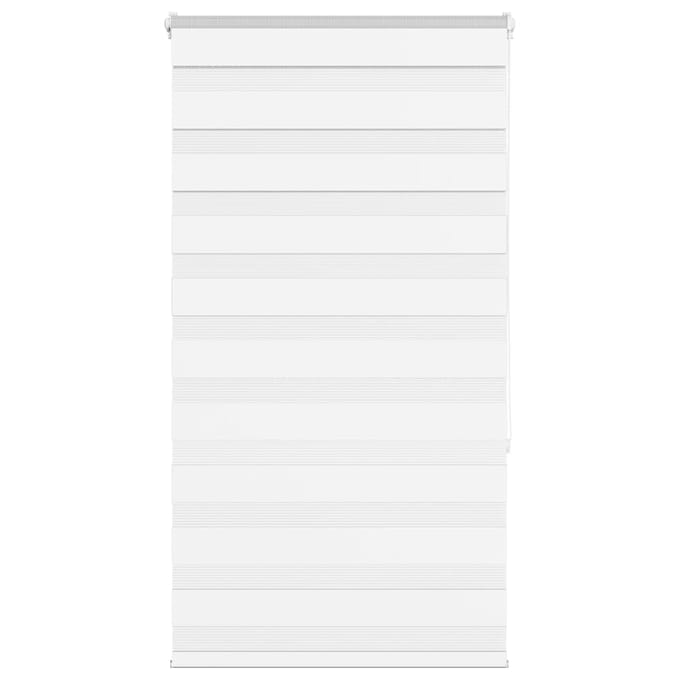 vidaXL - Zebra - Blind - 70x150 - cm - stofbreedte - 65,9 - cm - polyester - wit