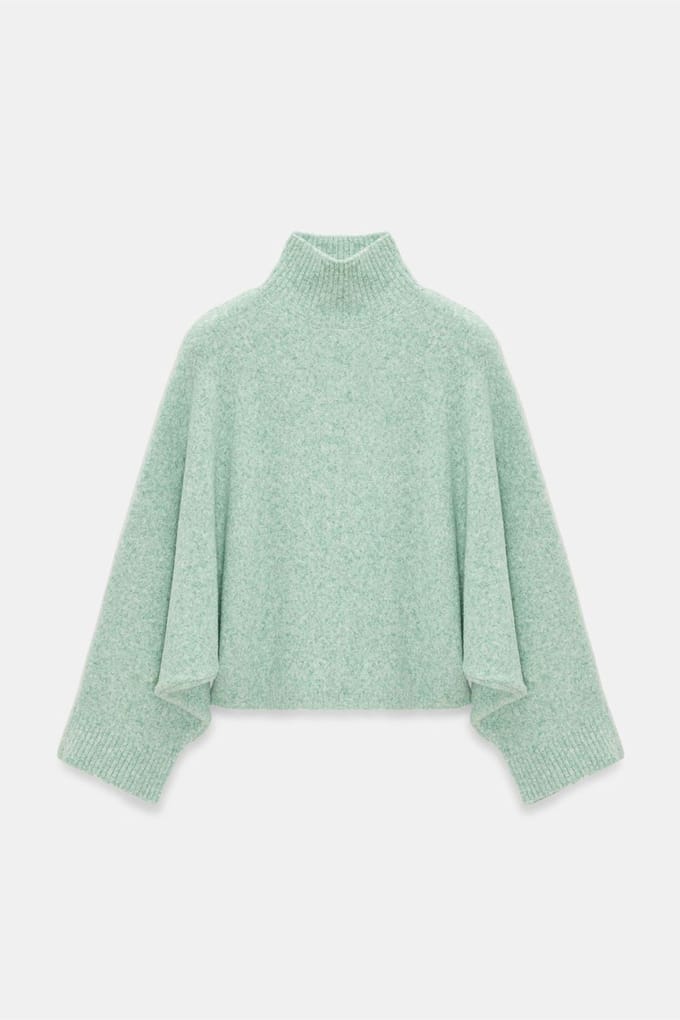Oversized Geribbelde Coltrui