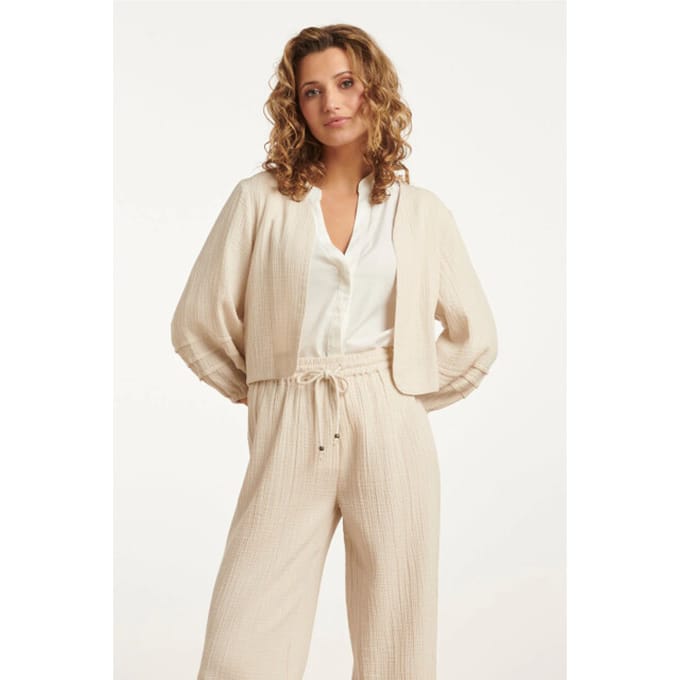 Smashed Lemon 25189 katoenen bolero jas |
