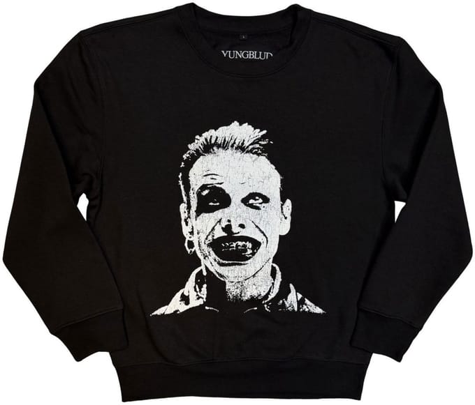 Yungblud - Mono Grin Sweater/trui - M - Zwart