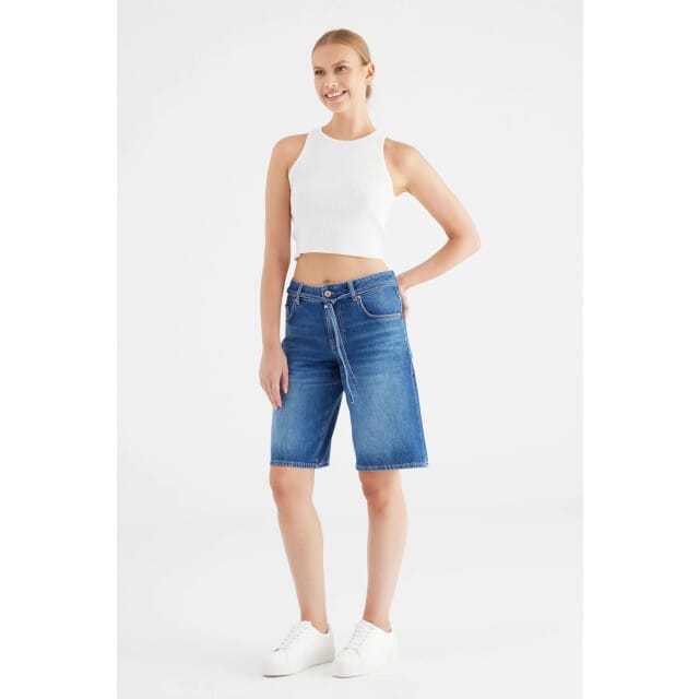 Cup of Joe Harper midi short medium blue