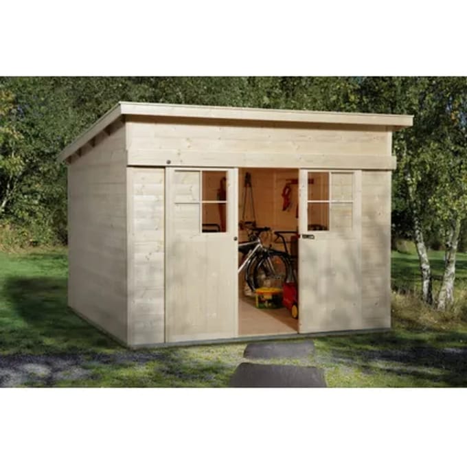 Weka Tuinhuis 225 - Onbehandeld - 238x295cm