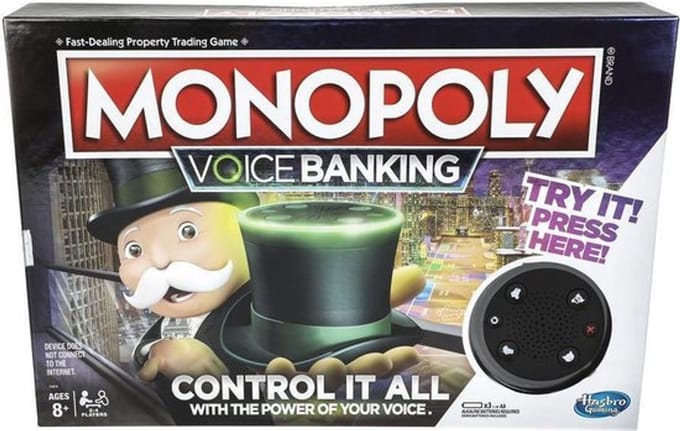 Monopoly Voice Banking - Elektronisch Bordspel