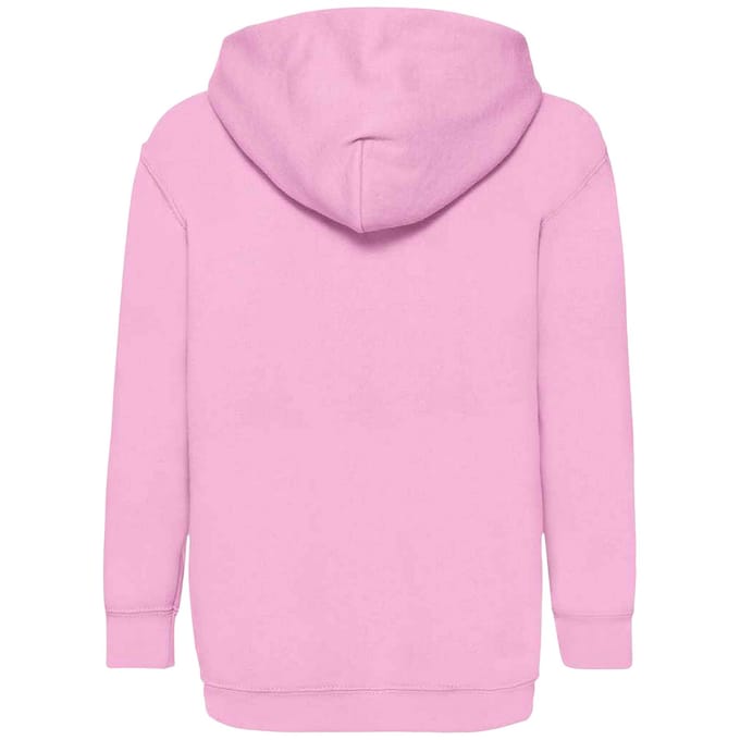 Fruit Of The Loom Kids Unisex Classic 80/20 Hoodie (Lichtroze)