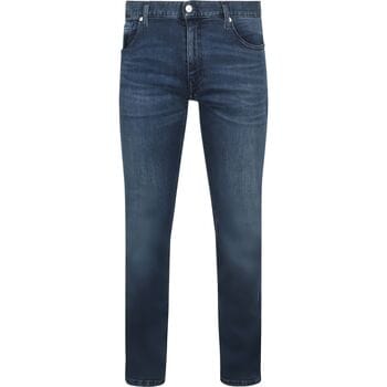 Alberto Slim Dual Flex Denim Donkerblauw - Maat W 34 - L 32 - Heren - Jeans