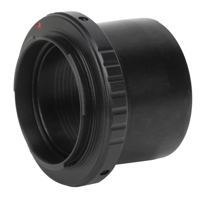 Telescoop 2in T-Mount Adapter en Camera Lens Adapter Ring voor Nikon F Mount Camera black