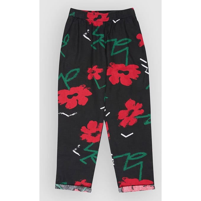 Quiksilver Lomas Woven Hemp Broek zwart