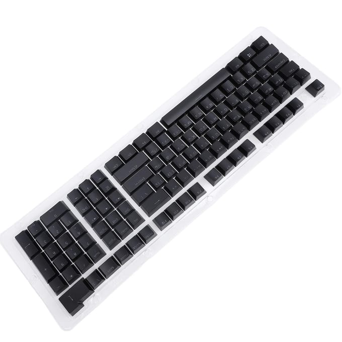 112 toetsen Arabische toetsenbordtoetskappen Minimalistische stijl Mechanische toetsenbordtoetskappen voor 61 64 68 84 87 96 wit