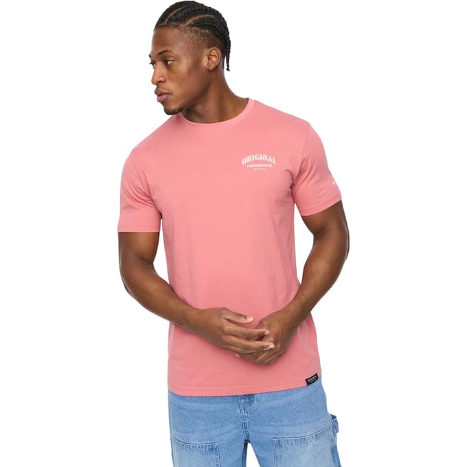 Crosshatch Mannen Labstock T-Shirt (Roze)