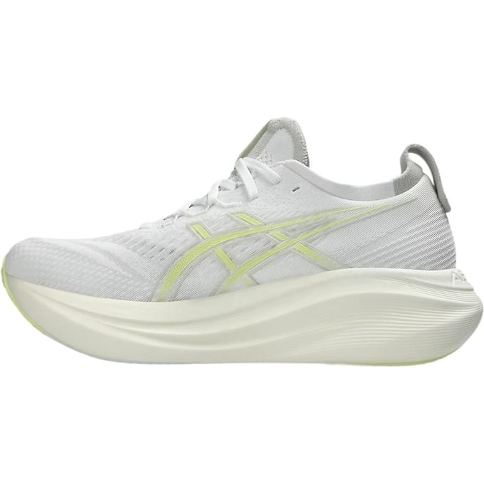 ASICS Gel Nimbus 27 Wit Huddle Geel Heren Sneakers 1011B958-101 46