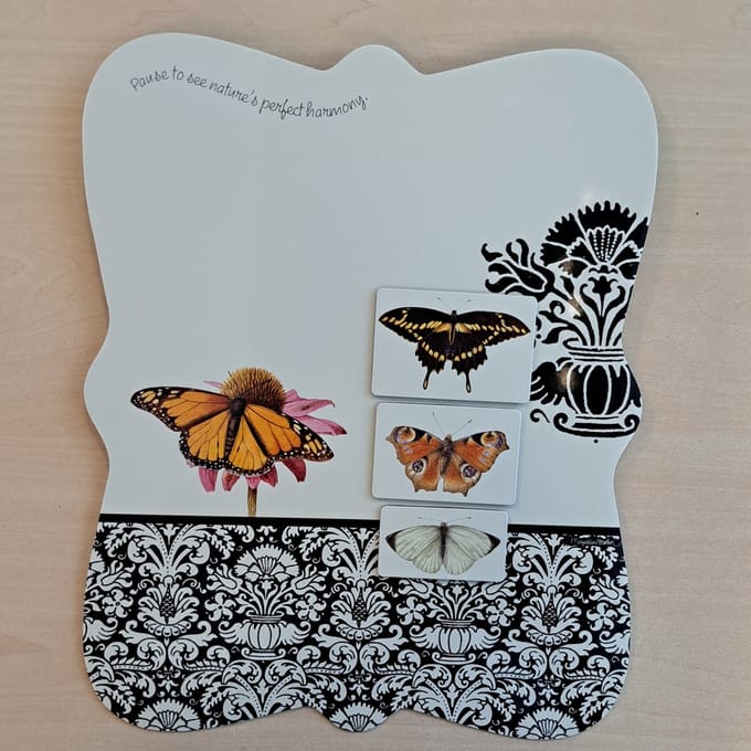 Natures Journey - Marjolein Bastin - Damask Memo Board with Magnets