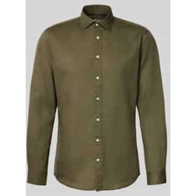 Regular fit Vrijetijdsoverhemd van Linnenmix