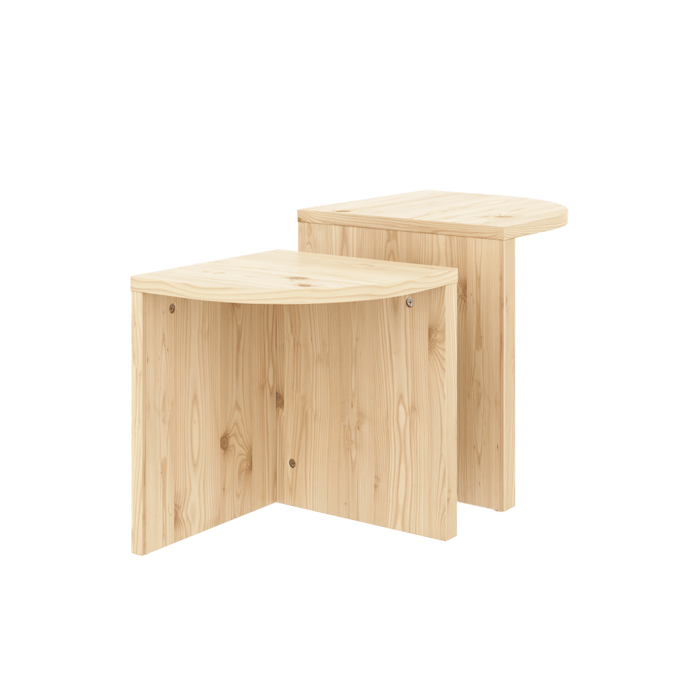 Karup Combine Bijzettafelset - 101 clear lacquered