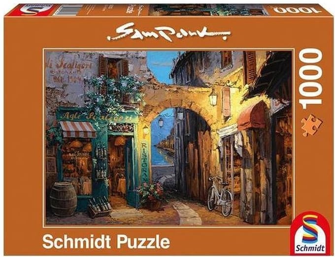 Alley at Lake Como, 1000 pcs - Puzzels