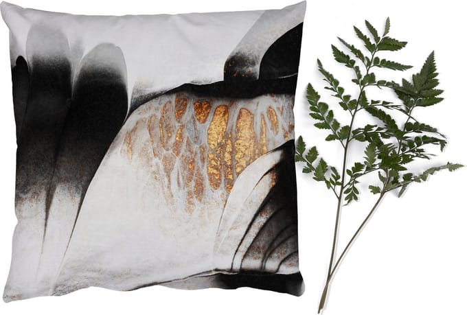 Sierkussens - Kussentjes Woonkamer - 60x60 cm - Goud - Abstract - Design